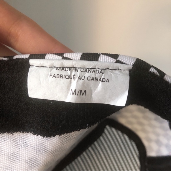 Vintage pillbox checkered black white hat - Picture 4 of 4